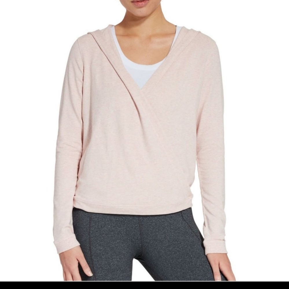 Calia By Carrie Underwood Effortless Wrap Cardigan Athletic Hooded Jacke…